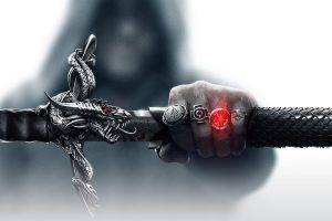 Dragon Age 3 Rings And Sword Artwork