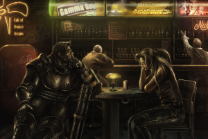 Fallout Bar Scene