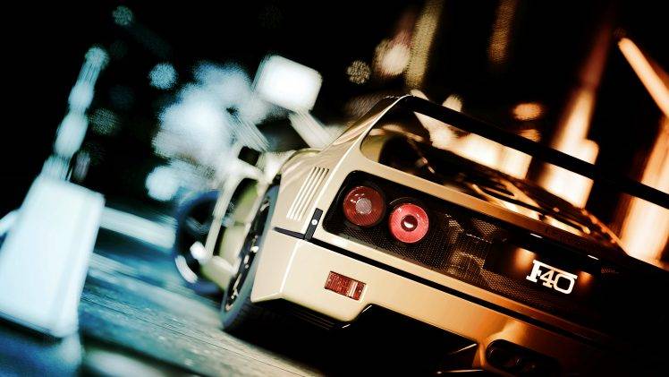 Gran Turismo Ferrari F40 HD Wallpaper Desktop Background