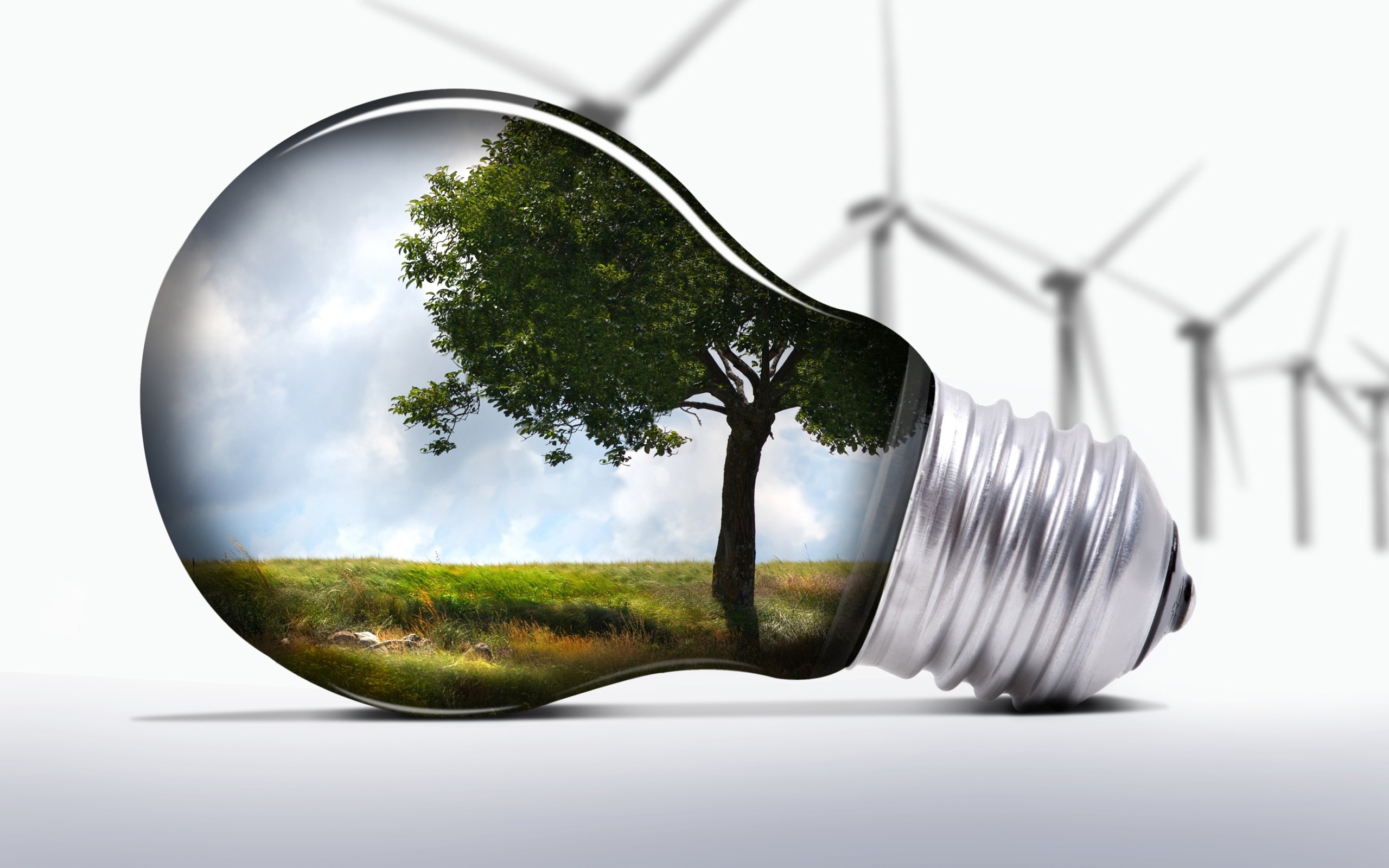 Green Energy - Save Life Wallpaper