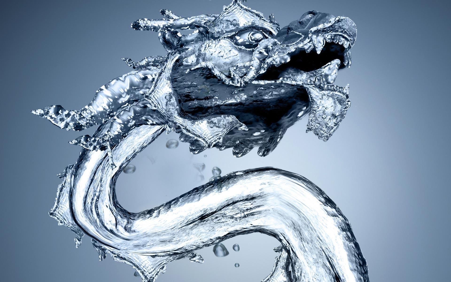 Ice Dragon Model Wallpaper