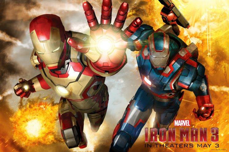 Iron Man 3 Comics HD Wallpaper Desktop Background
