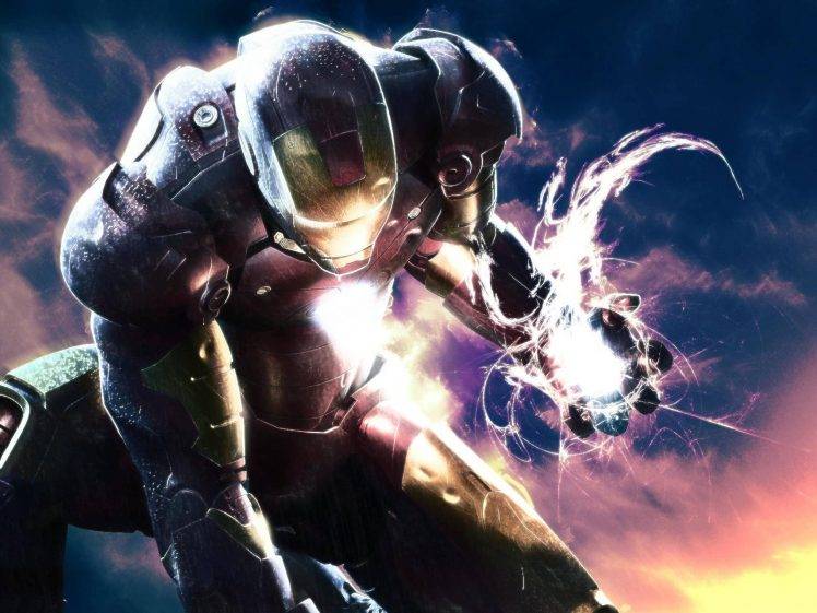 Iron Man Hand Weapon HD Wallpaper Desktop Background