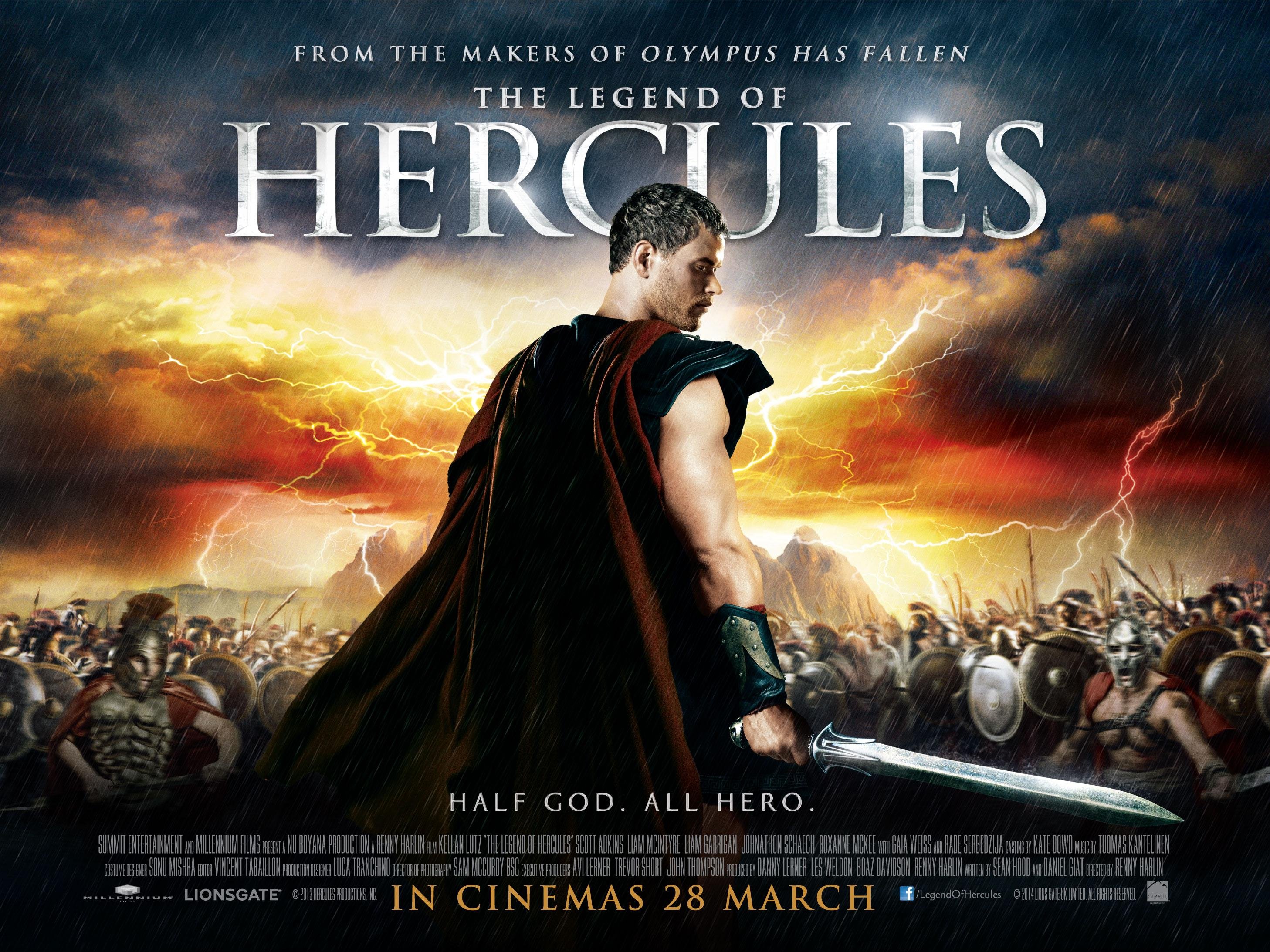 Legent of Hercules Poster Wallpaper