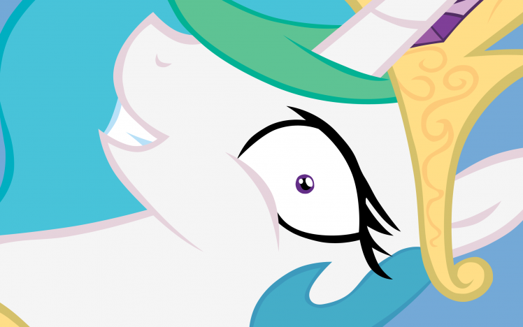 Little Pony Princess Celestia HD Wallpaper Desktop Background