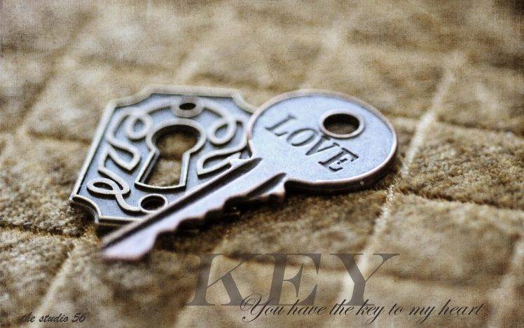 Love Key and Hole Wallpapers HD / Desktop and Mobile Backgrounds