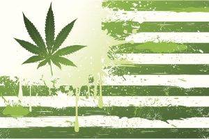 Marijuana Country Flag