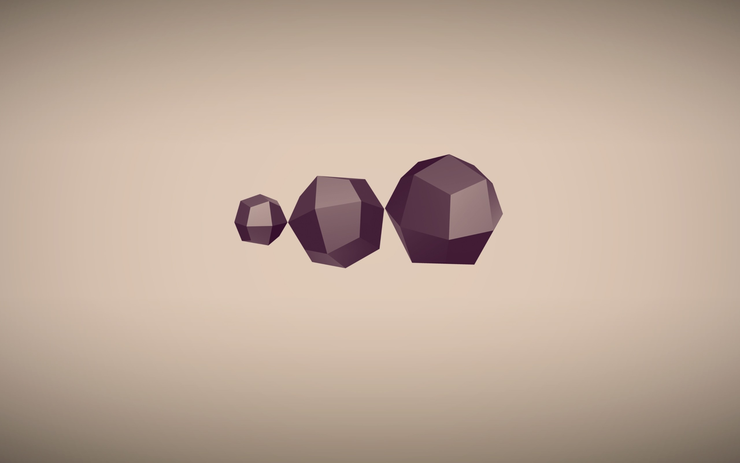 Minimalistic hexagon design  Wallpaper