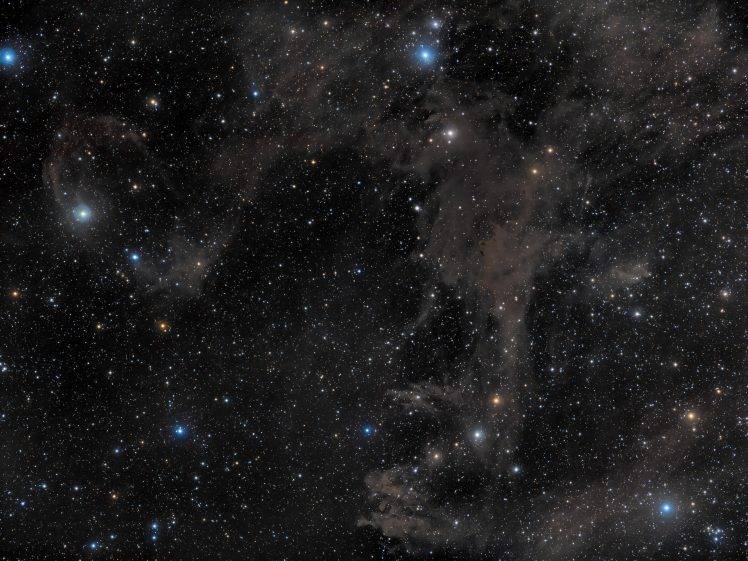 Nebula and Stars HD Wallpaper Desktop Background