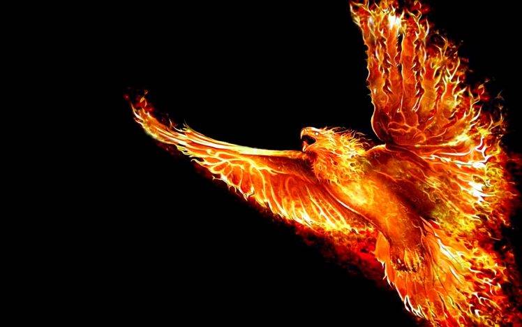 Phoenix a Firebird HD Wallpaper Desktop Background