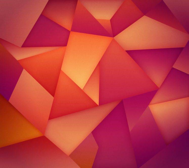 Red Triangles HD Wallpaper Desktop Background