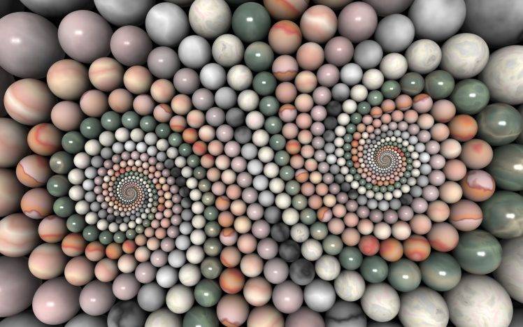 Spiral Circle Stones HD Wallpaper Desktop Background