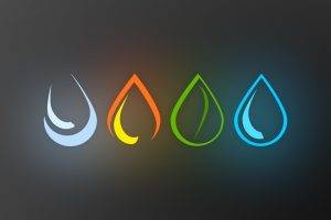 The Four Elements Water – Earth- Fire – Air