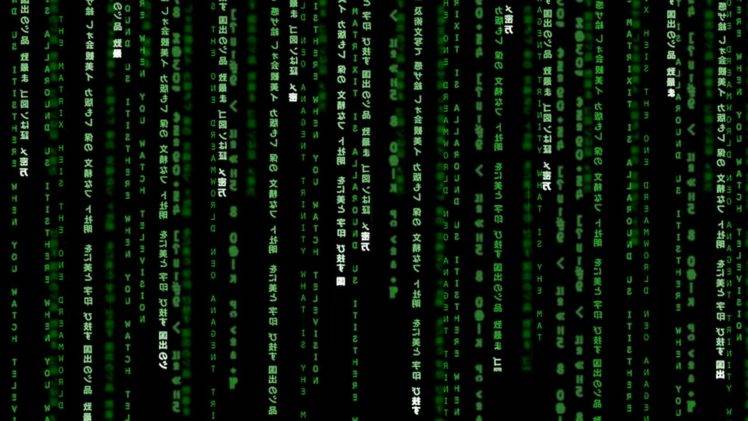 The Matrix Binary Poster HD Wallpaper Desktop Background