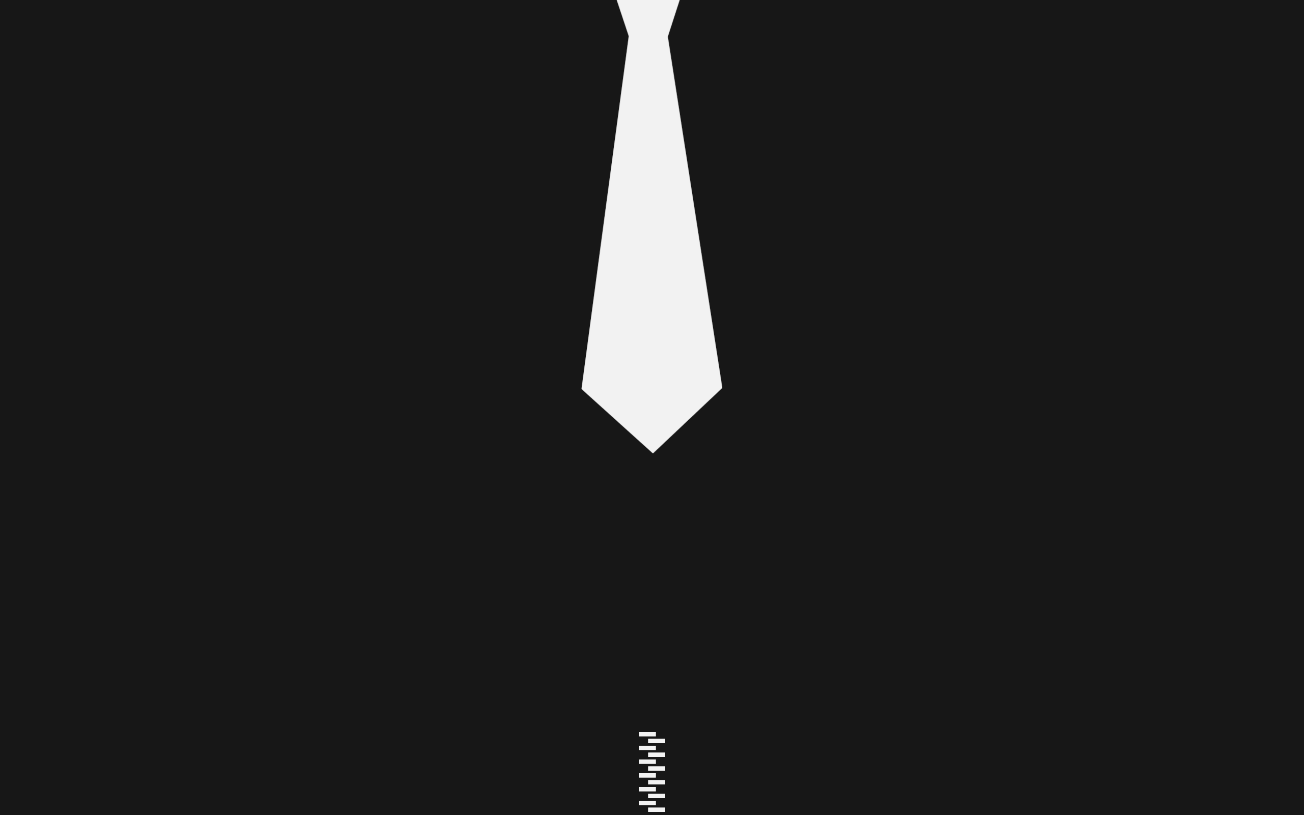 Tie Business Black Vector Wallpaper