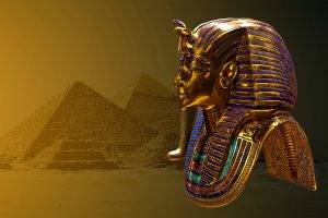 Tutankhamun Statue 3D