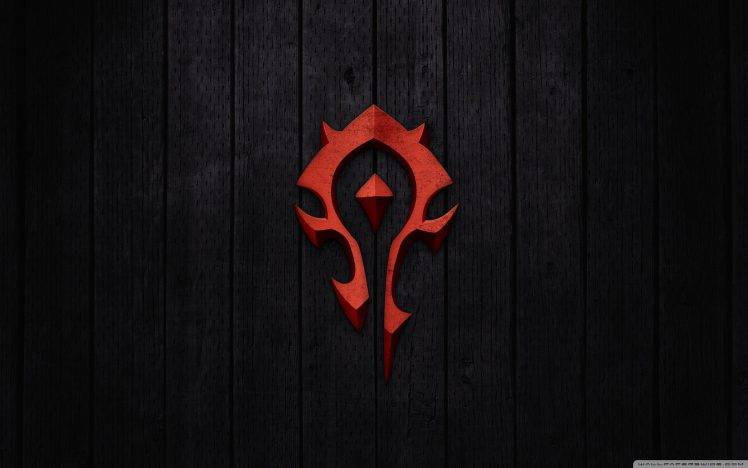 World of Warcraft Horde Sign HD Wallpaper Desktop Background
