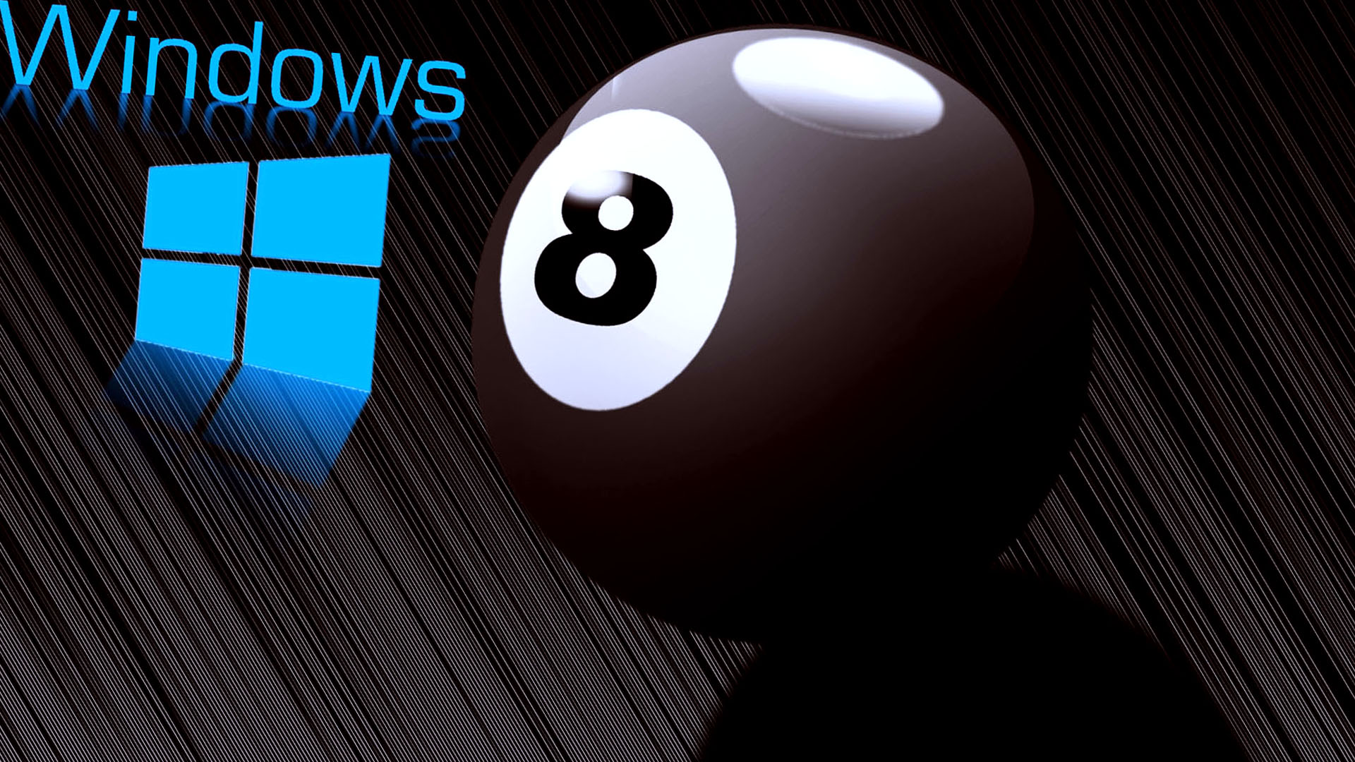 3D Abstract And Ball Windows 8 Wallpaper