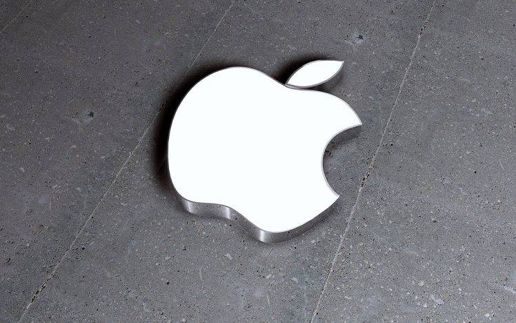 3D Apple Logo HD Wallpaper Desktop Background
