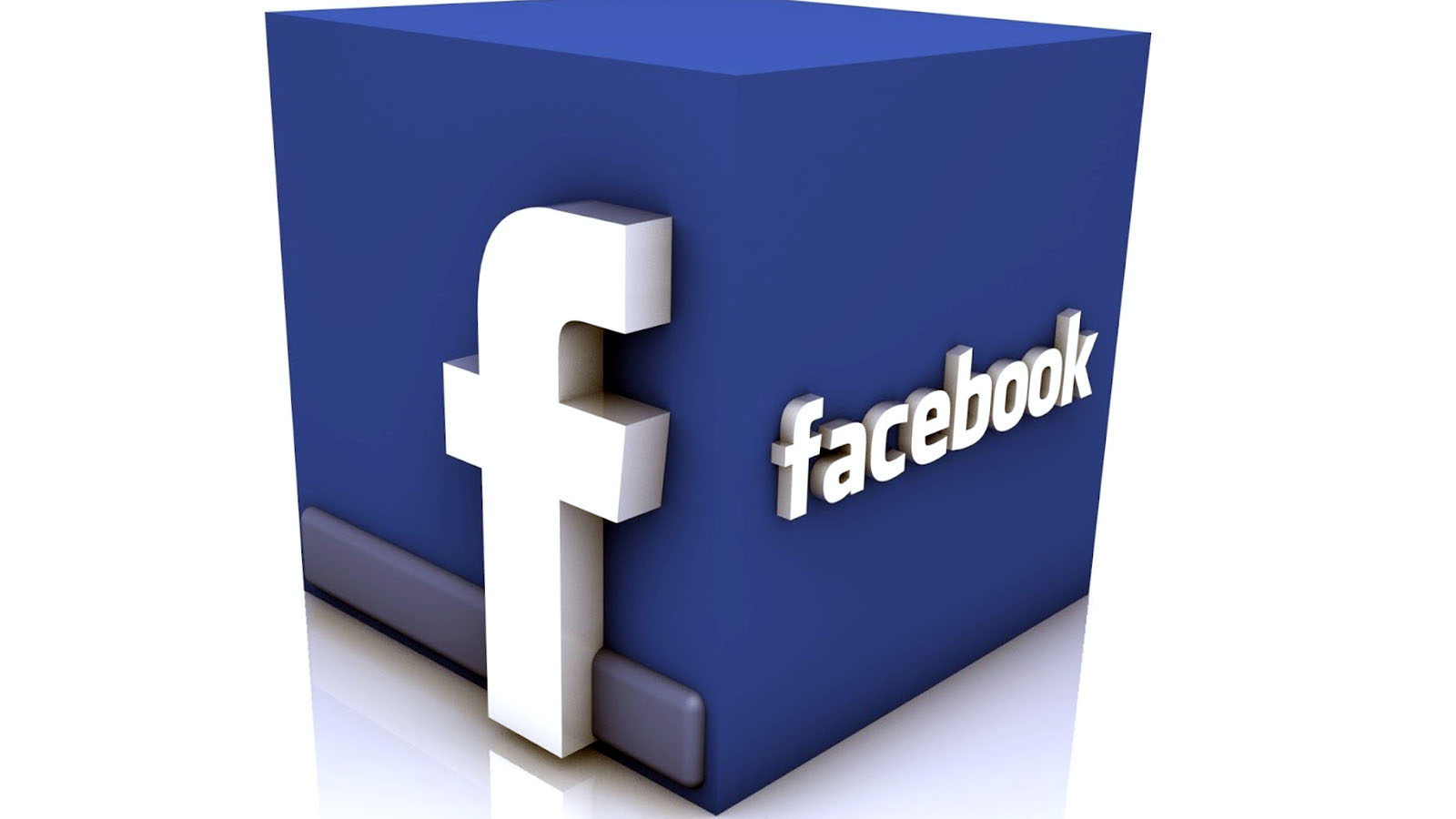 3D Facebook Logo Desktop Wallpaper