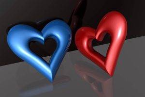 Blue Red Love 3D
