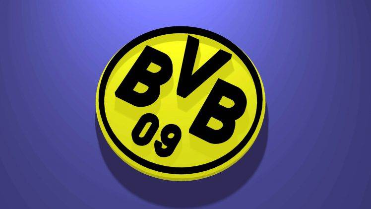Borrussia Dortmund 3D Logo HD Wallpaper Desktop Background
