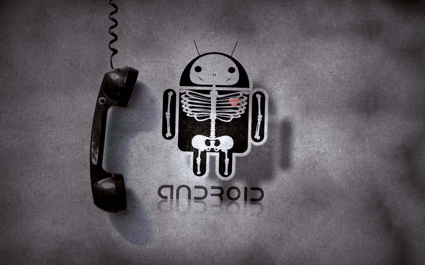 Funny Android Love Wallpaper