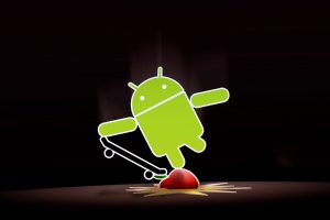 Funny Android Skateboard