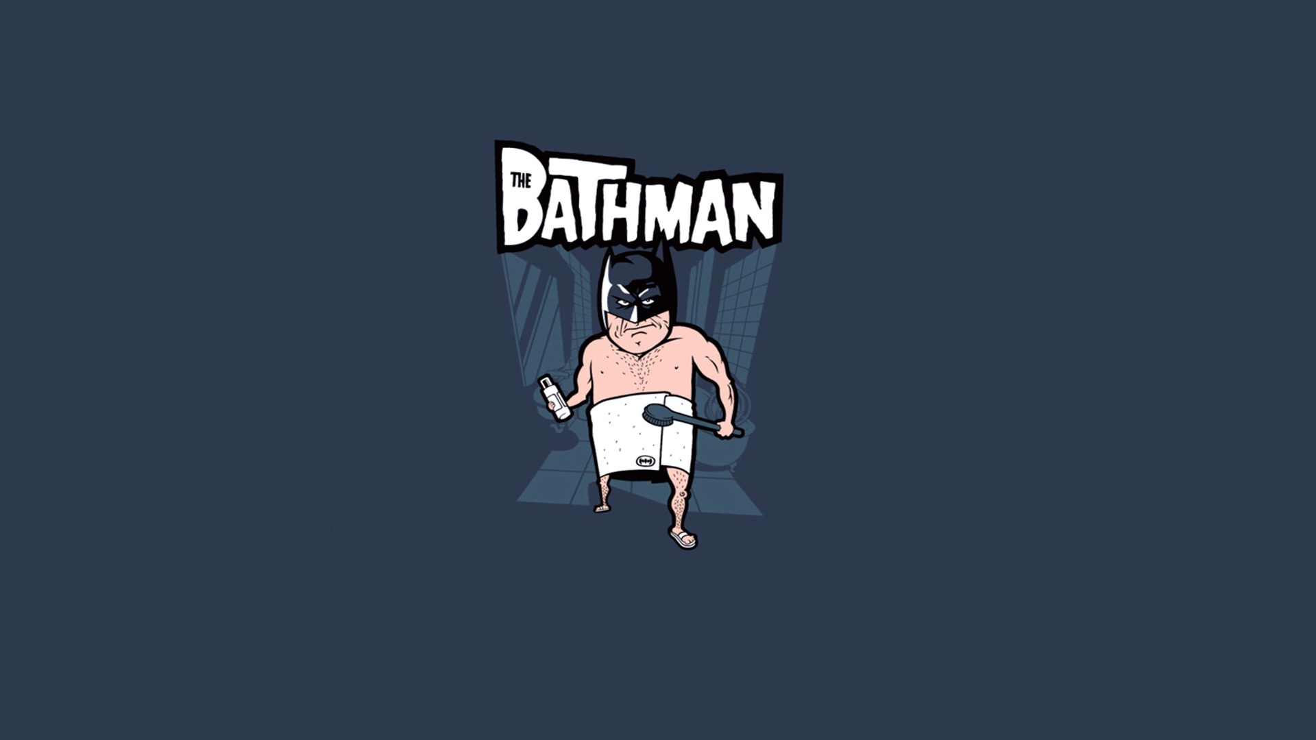 Funny Bathman Picture Wallpaper