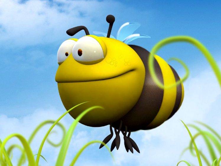 Funny Beetle Cartoon HD Wallpaper Desktop Background