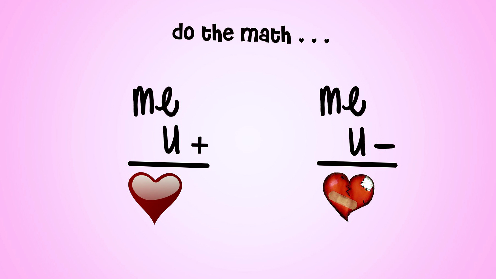 Funny Formula of Love Picture Wallpaper