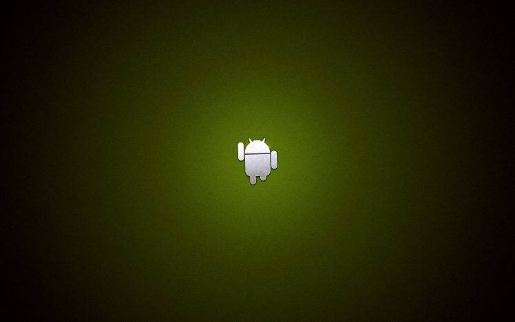 Funny Green Android Logo HD Wallpaper Desktop Background
