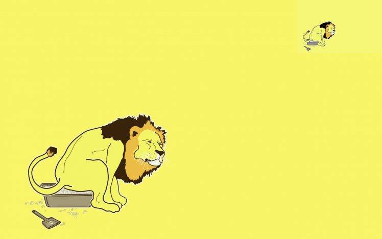 Lion pub Funny Animal HD Wallpaper Desktop Background