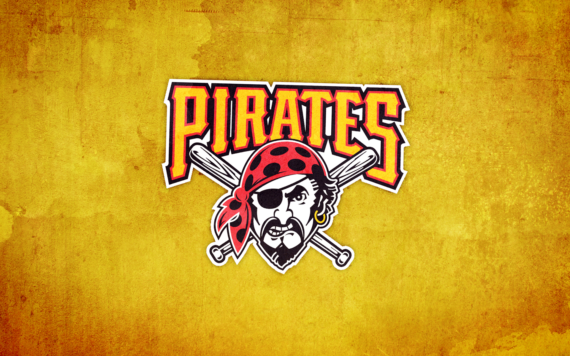 Yellow Logo Funny Pirates Wallpaper
