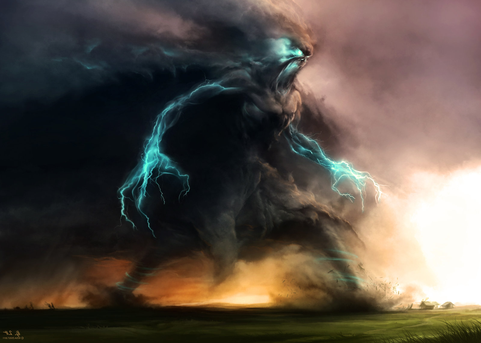 Thunder Titan Wallpaper