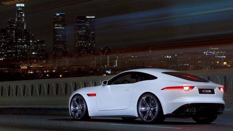 Beautiful White Car Jaguar F Type Wallpapers Hd Desktop And Mobile Backgrounds