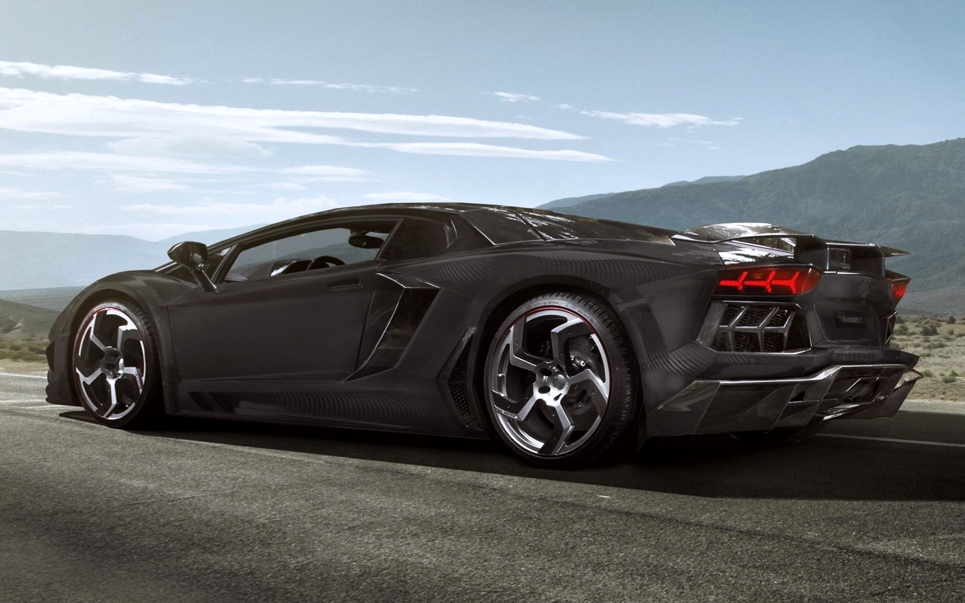 Black Car Lamborghini Wallpaper