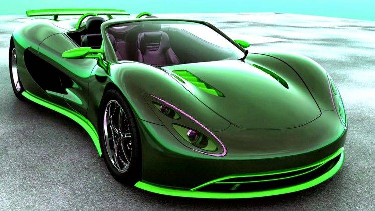Green Car Wallpapers HD / Desktop and Mobile Backgrounds