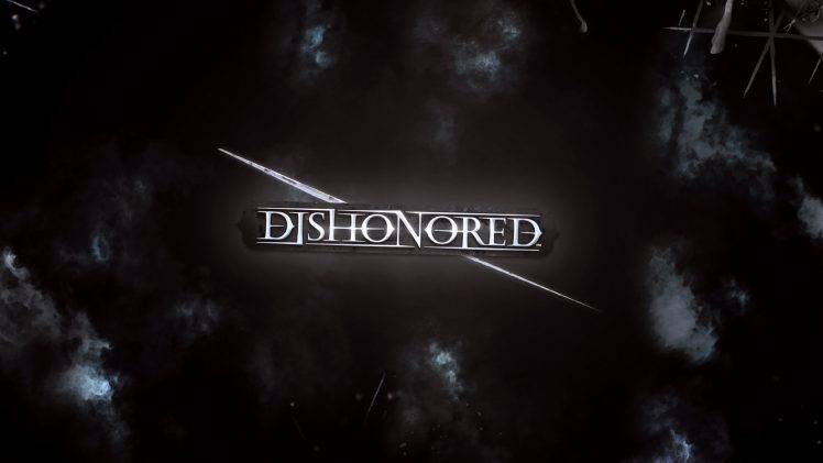 Dishonored Game Logo1 HD Wallpaper Desktop Background