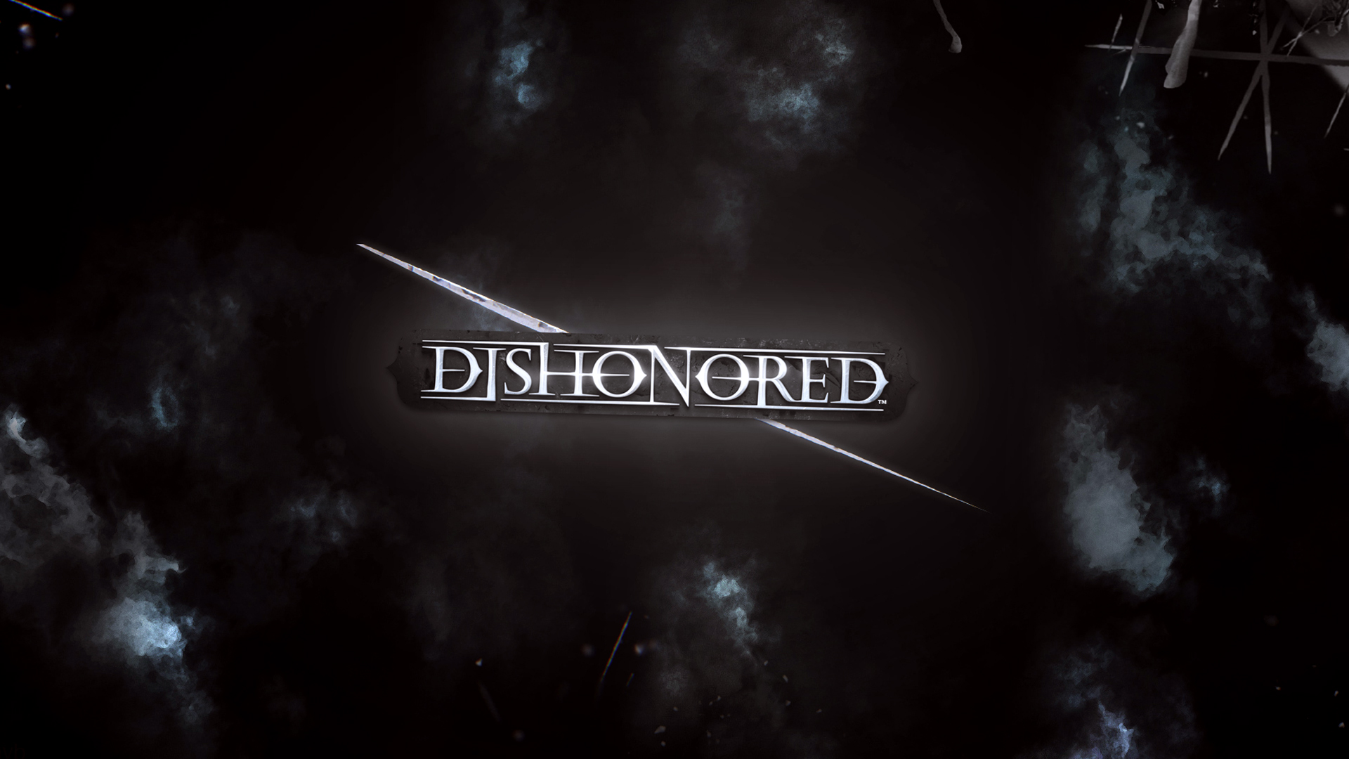 Dishonored Game Logo1 Wallpaper