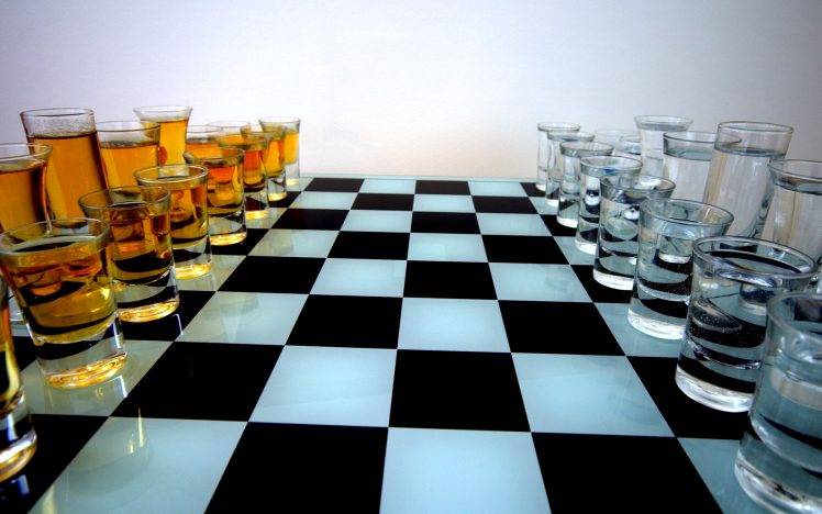 Game Chess Beer Alcohol HD Wallpaper Desktop Background