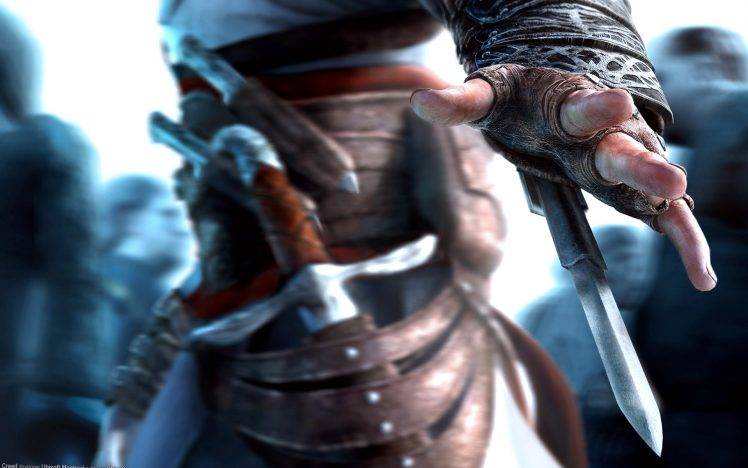 Gun Assassins Creed Game HD Wallpaper Desktop Background