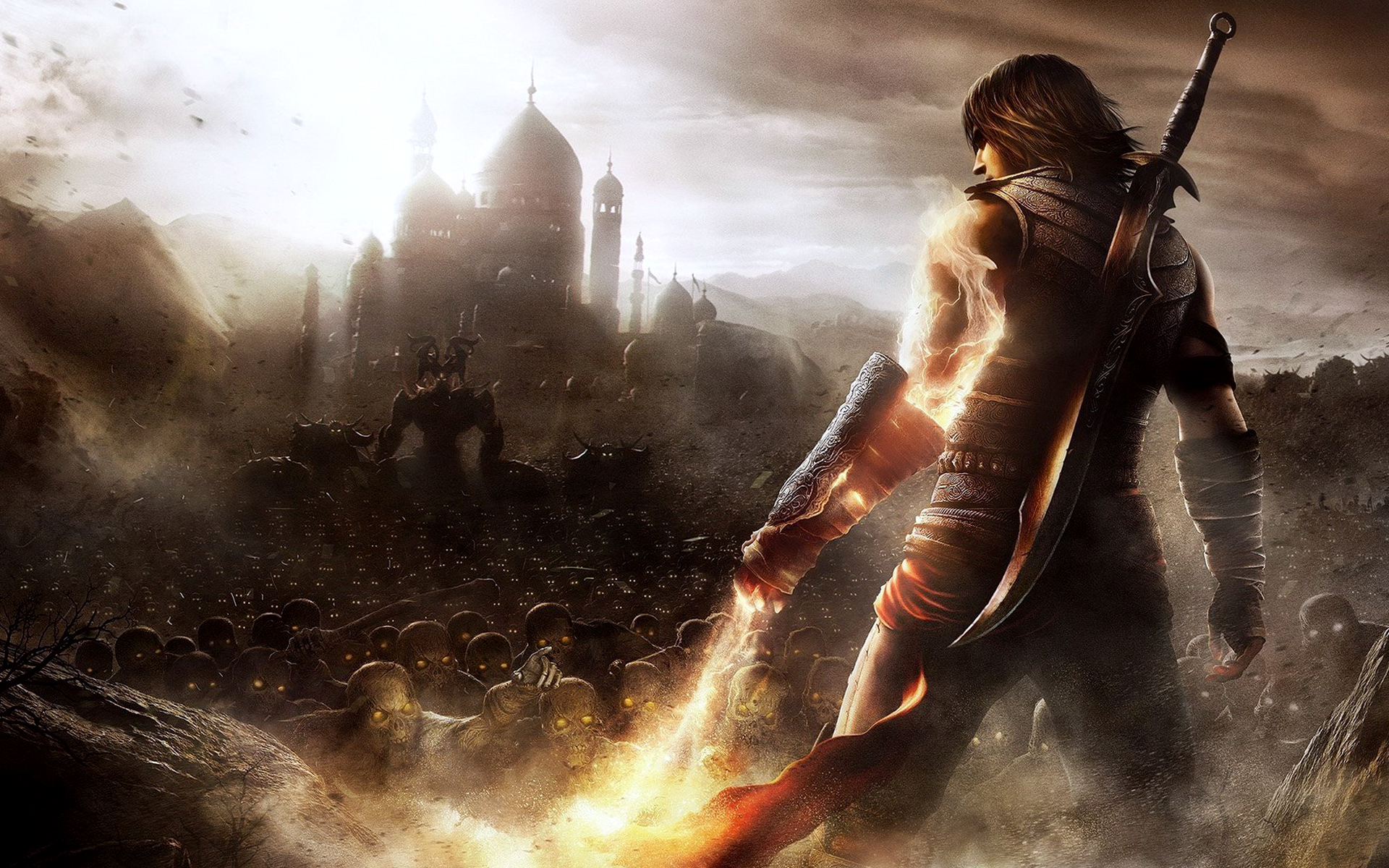 Prince of Persia Fire Battle Wallpaper