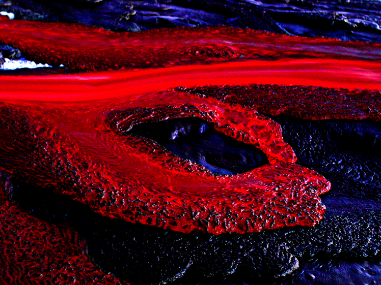 Amazing Black And Red Lava Wallpapers HD / Desktop and Mobile Backgrounds
