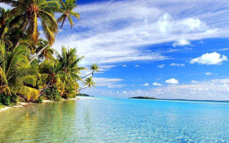 Beautiful Beach Tropical HD Wallpaper Desktop Background