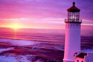 Beautiful Sunset LightHouse