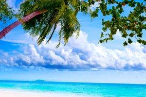Blue sea Tropical Beach