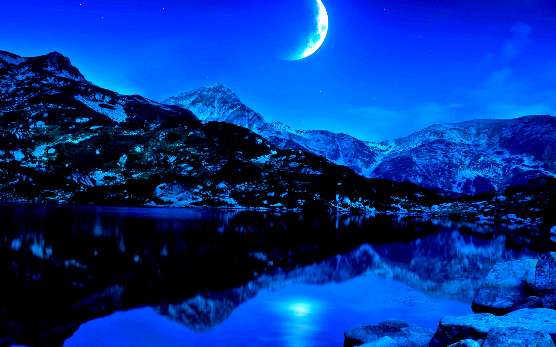 Night Beauty Landscape Wallpapers HD / Desktop and Mobile Backgrounds