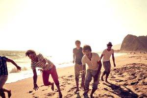 One Direction In Beach