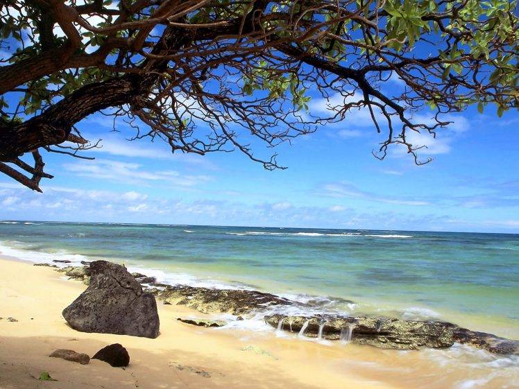 Tropical Beach High Resolution HD Wallpaper Desktop Background
